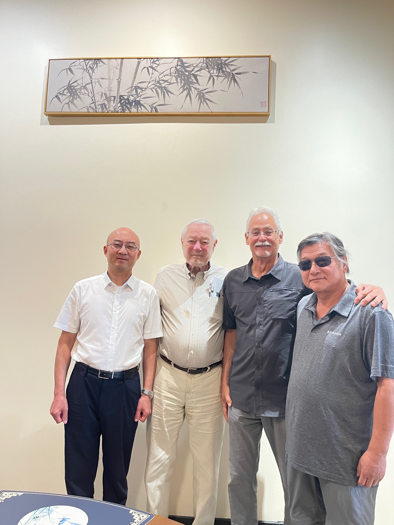 Xi Jinsong, Steve Ott, Rick Green, Mr. Li